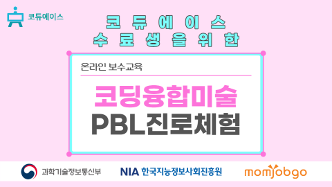 코듀에이스 온라인 보수교육 -코딩융합미술 PBL진로체험